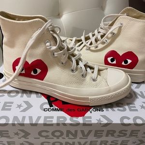 Limited Edition Comme des Garçons High Top Converse